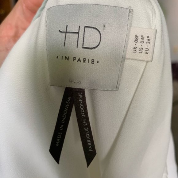 NWOT Anthropologie HD in PARIS Astral Tie Neck Blouse S 4P - Picture 5 of 5